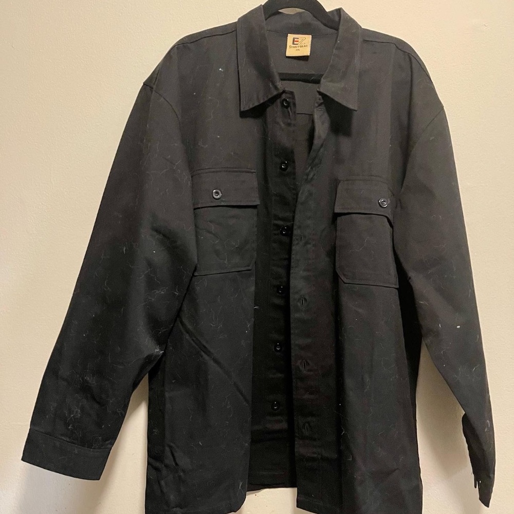 Black Shirt Jacket